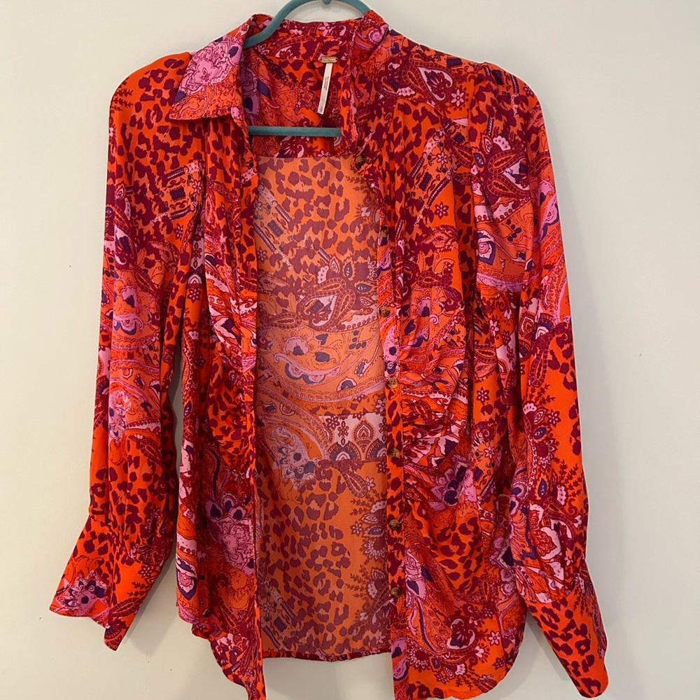 FREE PEOPLE BIANCA BLOUSE